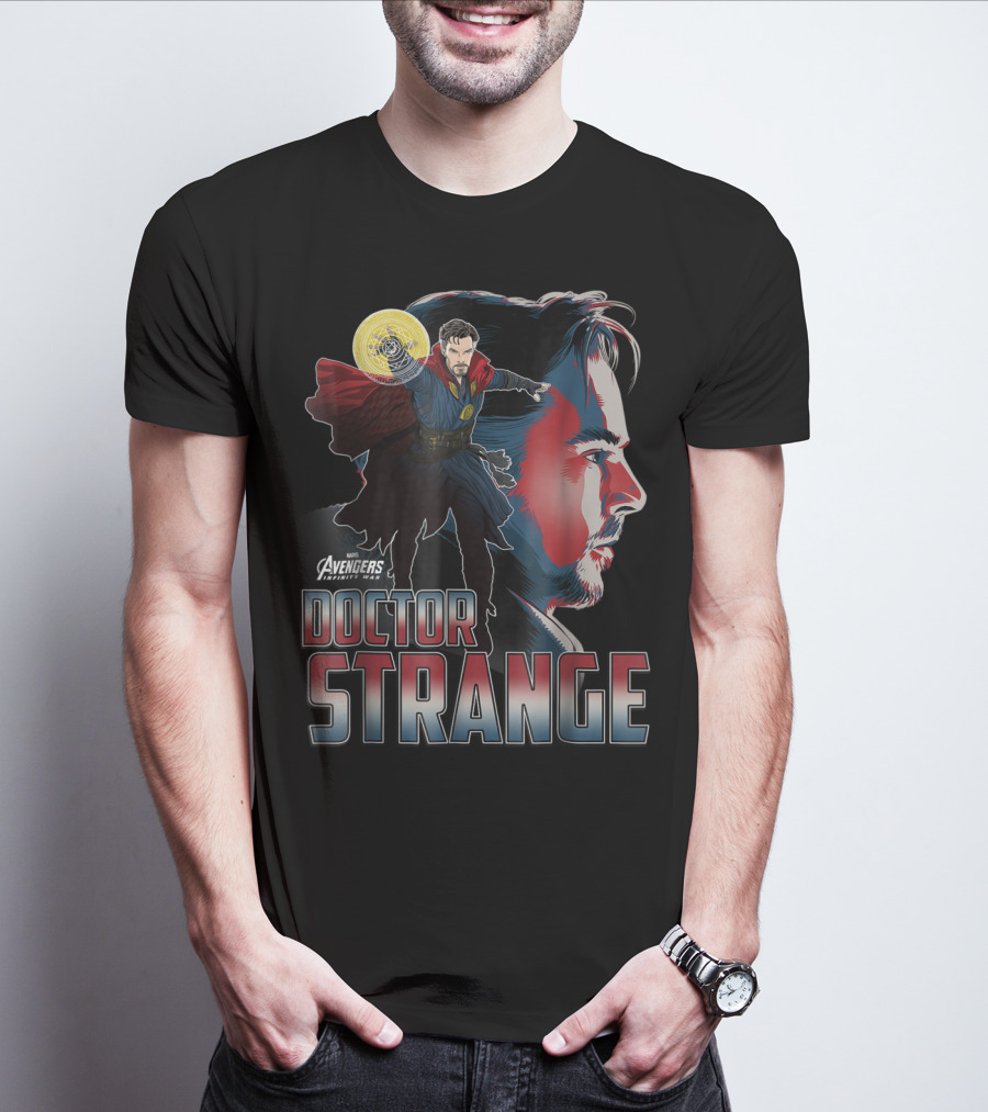 Doctor Strange Profile Avengers Infinity War T-Shirt