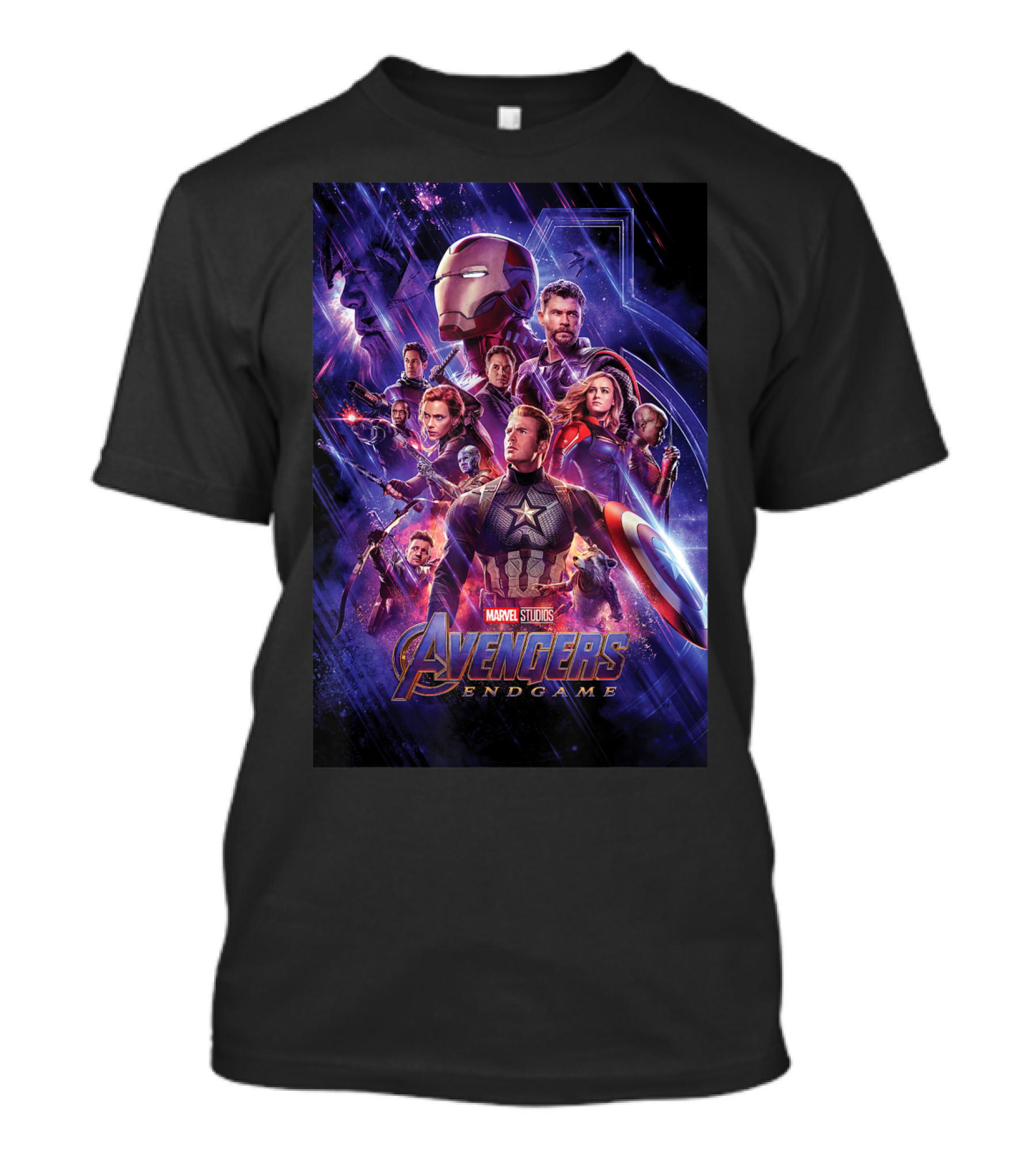 Marvel Studios Avengers Endgame Iconic Heroes Space Group Shot T-Shirt