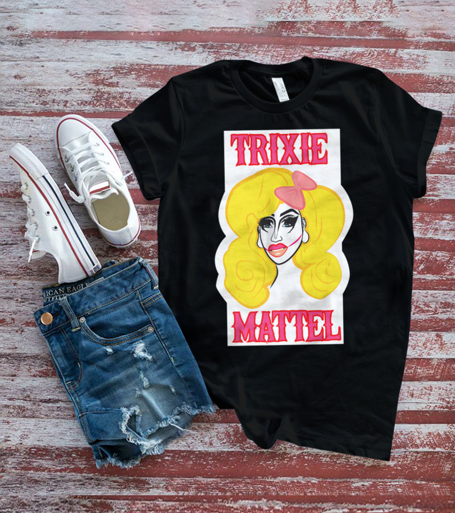 Trixie Mattel Drag Merch Skinny Legend Bow T-Shirt
