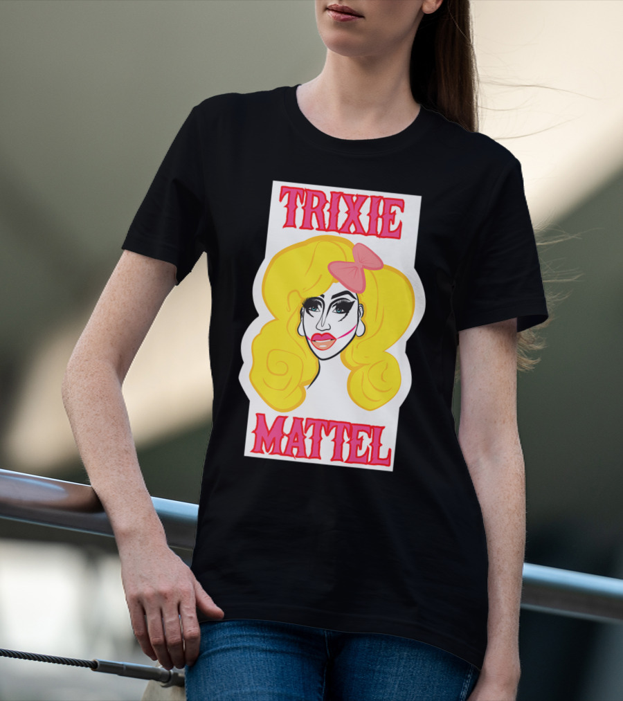 Trixie Mattel Drag Merch Skinny Legend Bow T-Shirt