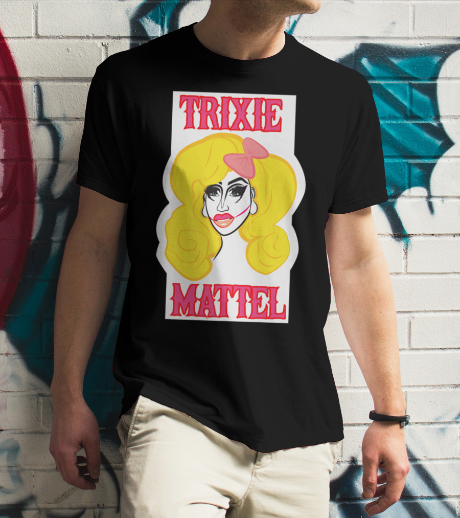 Trixie Mattel Drag Merch Skinny Legend Bow T-Shirt