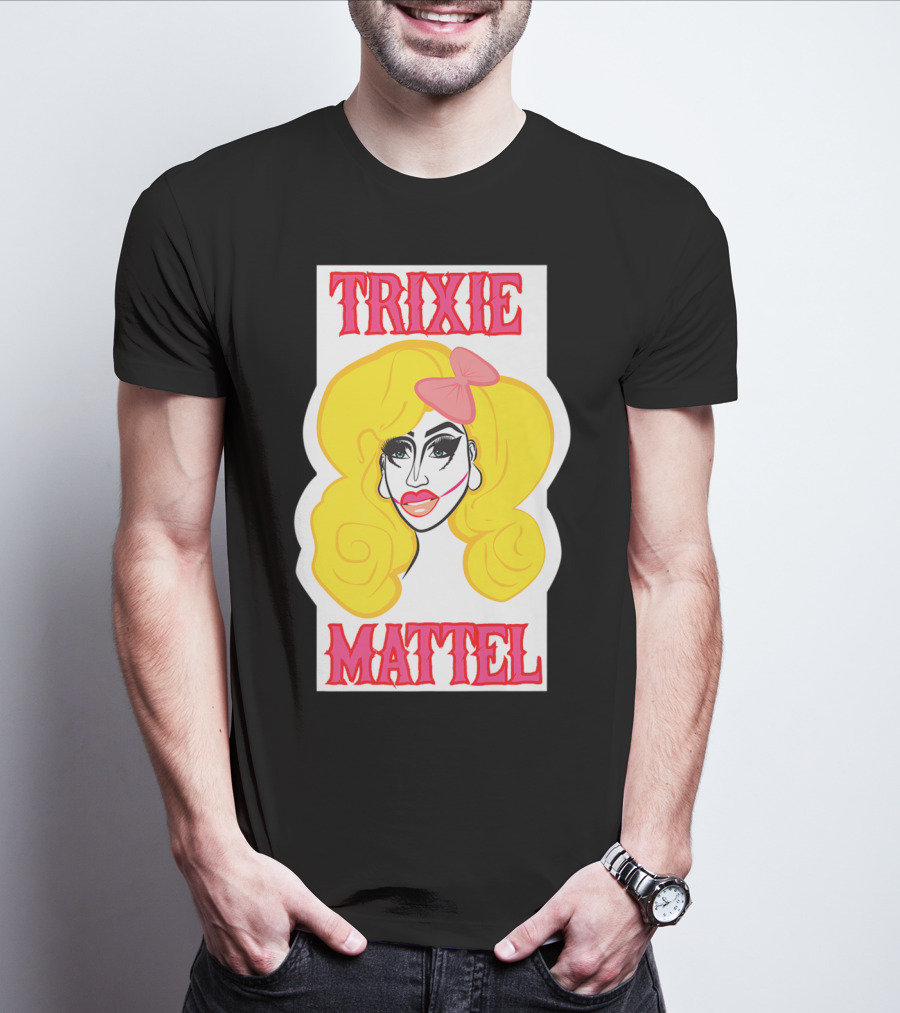 Trixie Mattel Drag Merch Skinny Legend Bow T-Shirt