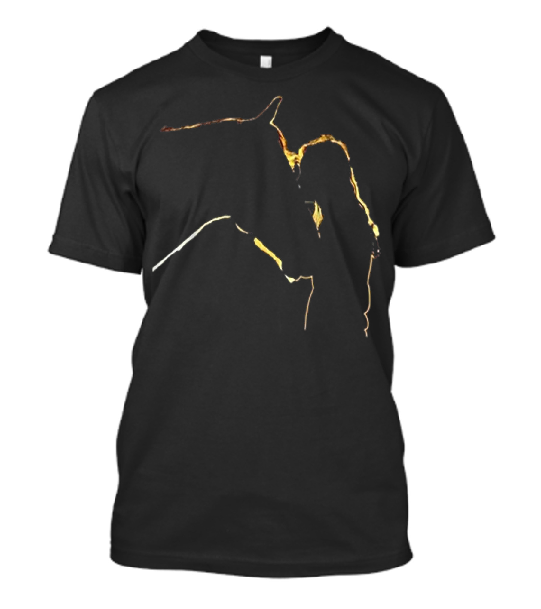 A Girl And Her Horse Silhouette Bonding T-Shirt