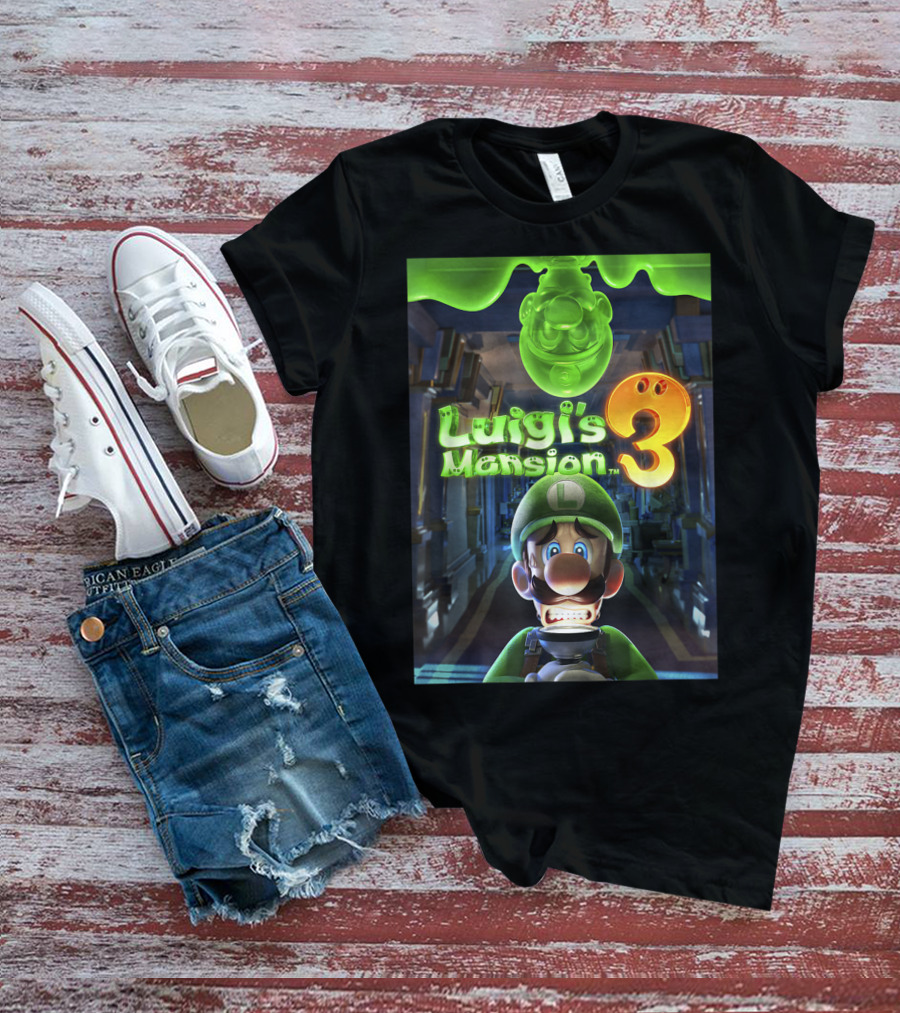 Luigi's Mansion 3 Luigi Ghostly Adventure T-Shirt