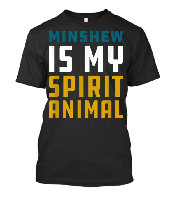 Minshew Is My Spirit Animal Mens Shirt Sports T-Shirt