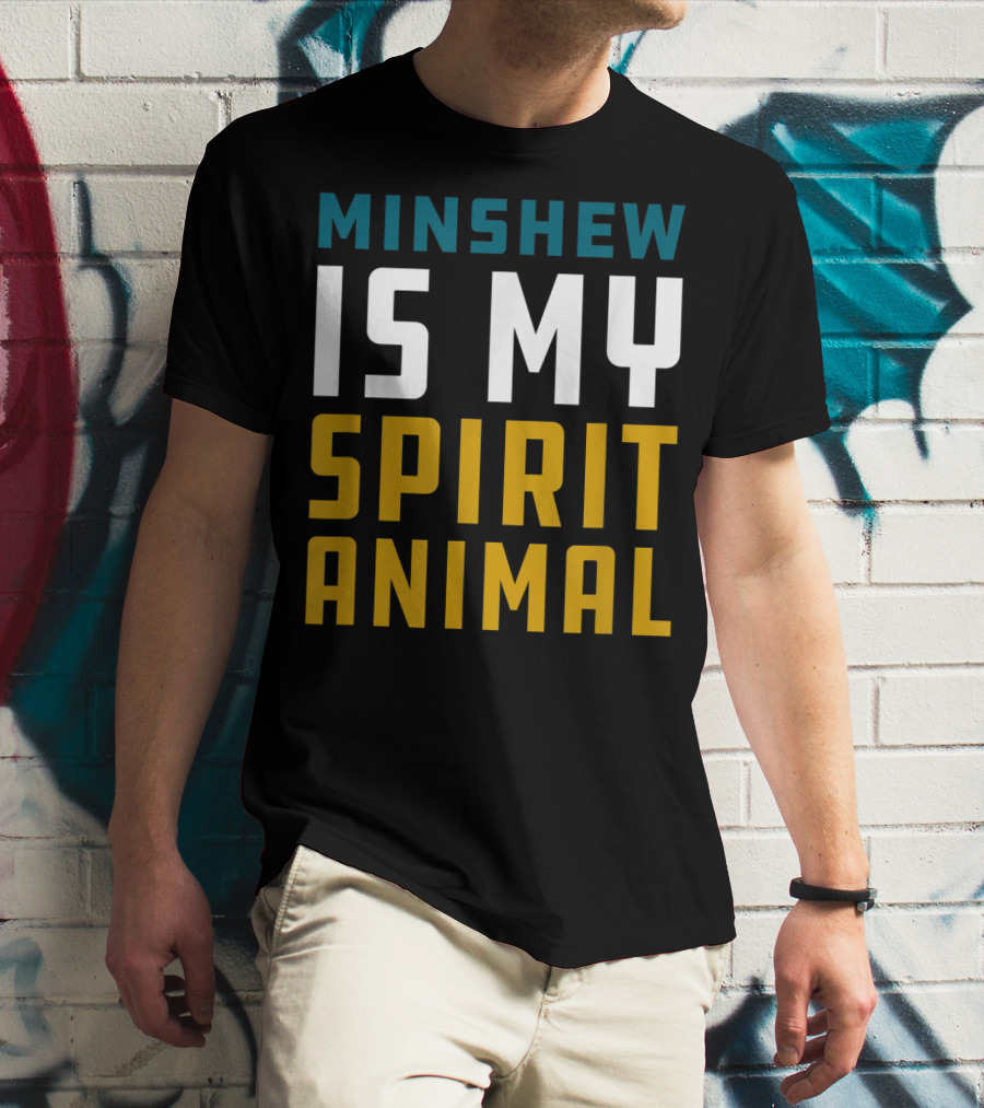 Minshew Is My Spirit Animal Mens Shirt Sports T-Shirt