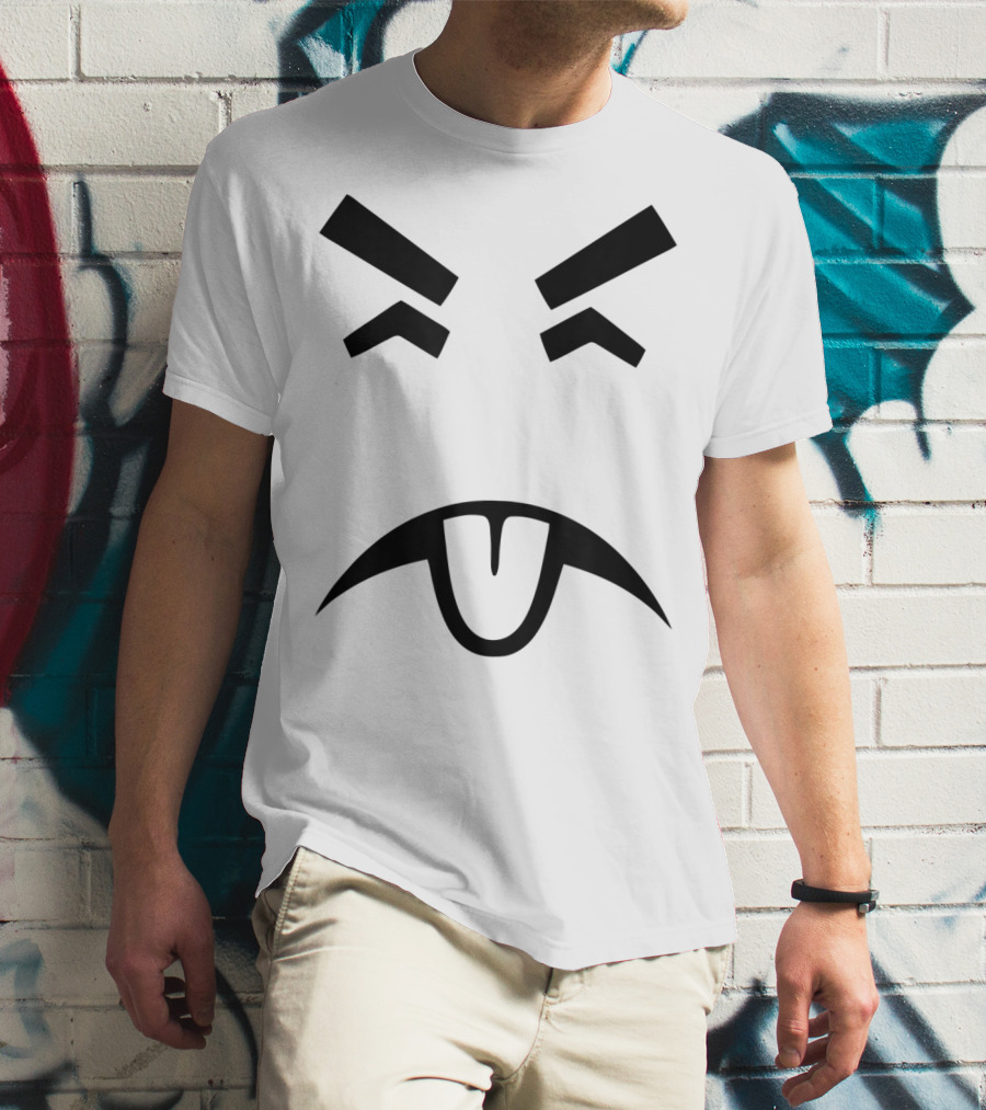 Mr Yuck Mister Chemical Warning Poison Control Symbol Face T-Shirt