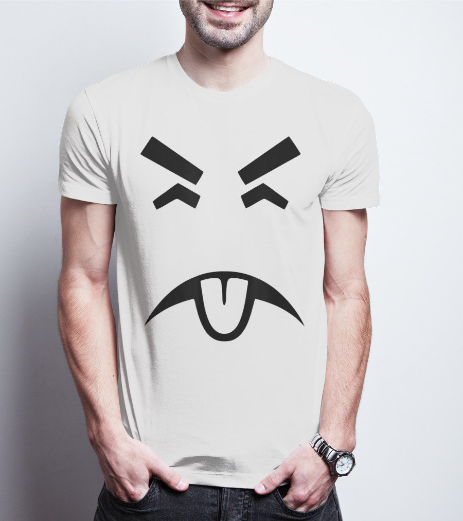 Mr Yuck Mister Chemical Warning Poison Control Symbol Face T-Shirt