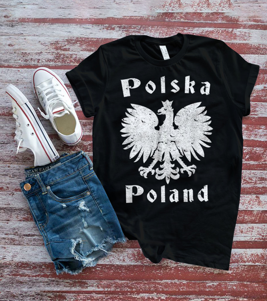 Polska Poland Polish Eagle Coat Of Arms T-Shirt