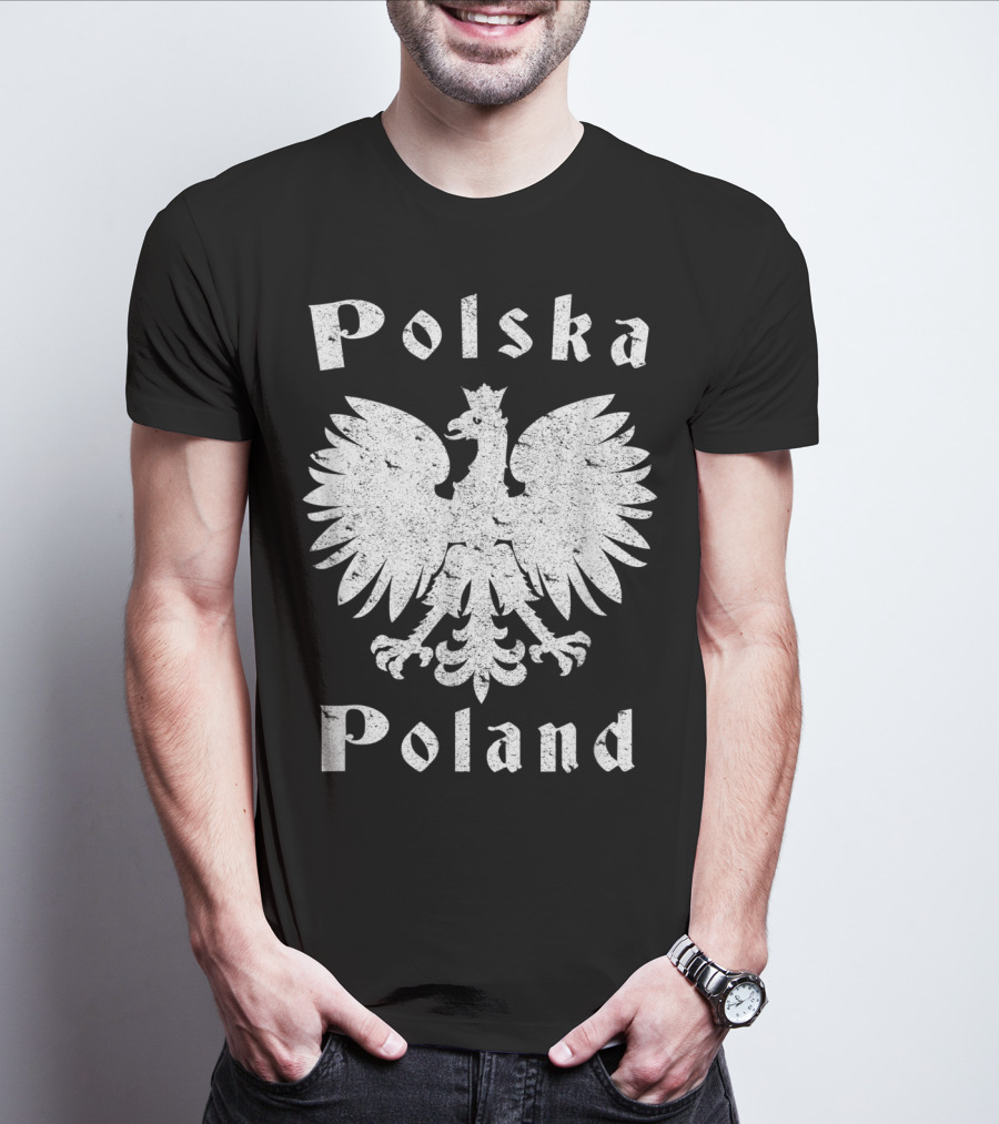 Polska Poland Polish Eagle Coat Of Arms T-Shirt