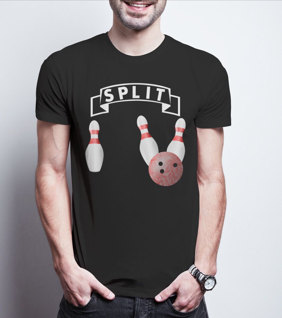 Split Tenpin Bowling T-Shirt