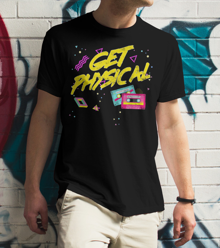 Get Physical Totally Rad Vintage Cassette T-Shirt