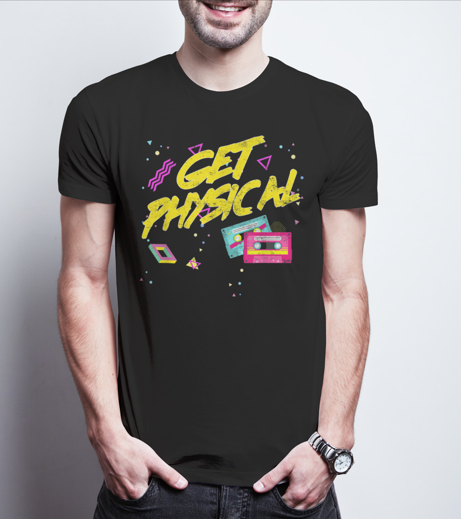 Get Physical Totally Rad Vintage Cassette T-Shirt