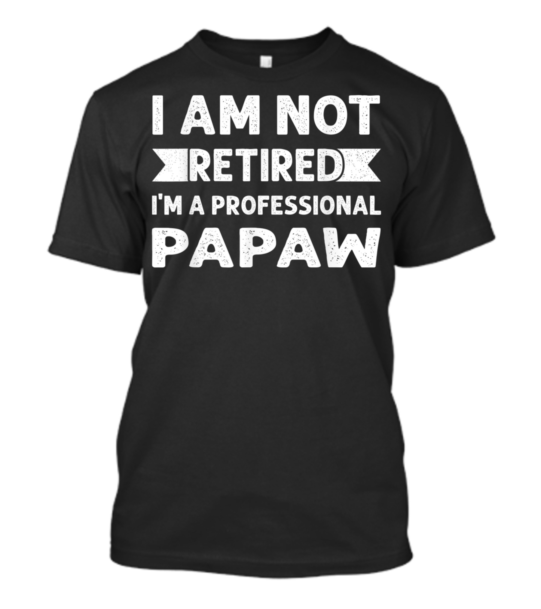 I Am Not Retired I'm A Professional Papaw T-Shirt