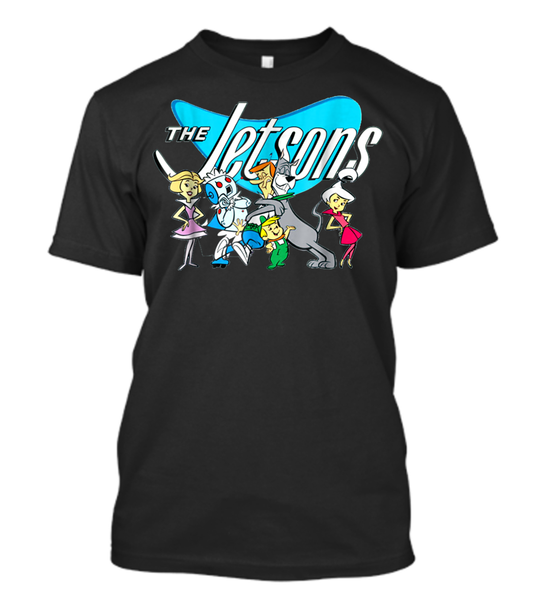 The Jetsons Family Cartoon Characters T-Shirt