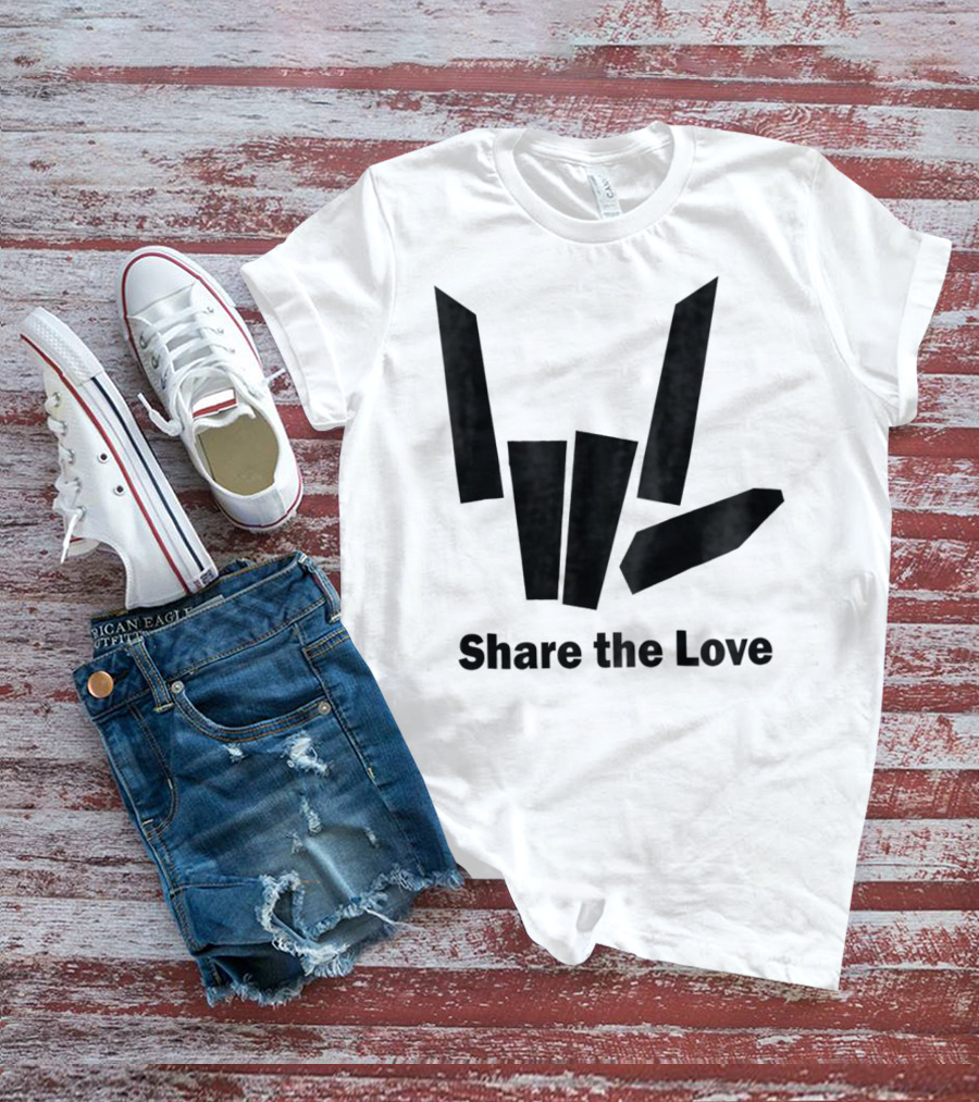 Share The Love Carter Sharer Kids T-Shirt