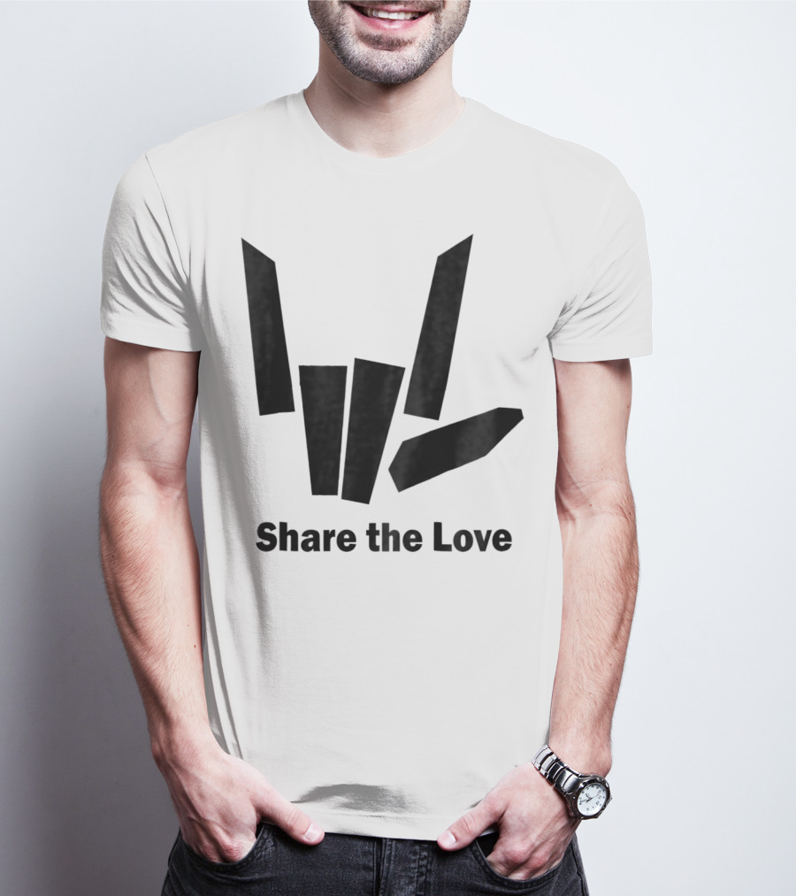 Share The Love Carter Sharer Kids T-Shirt