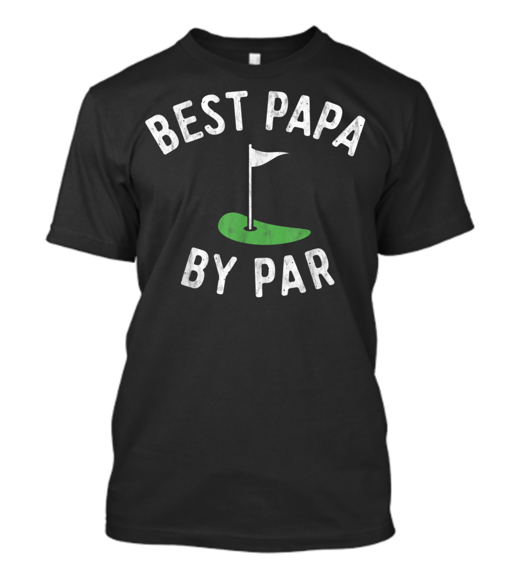 Best Papa By Par Funny Golf Father's T-Shirt