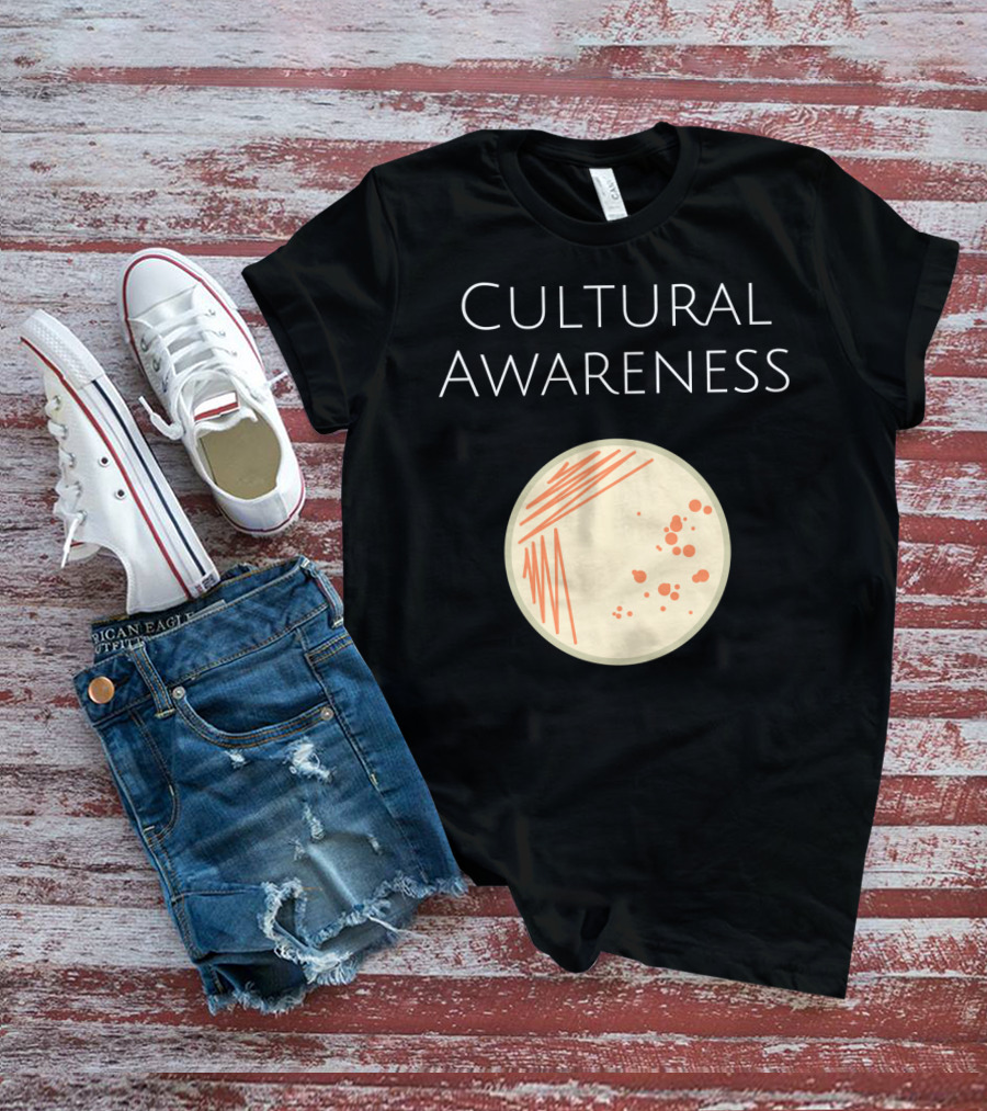 Cultural Awareness Microbiology Bacteria Lab T-Shirt