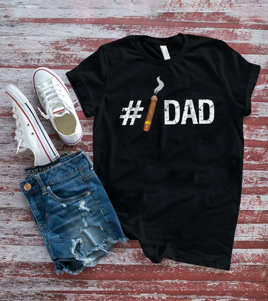 1 Dad Cigar T-Shirt