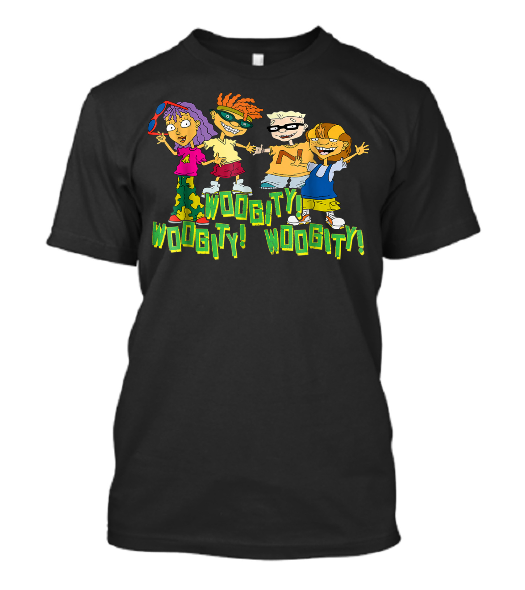 Nickelodeon Rocket Power Character Group Woogity Woogity Woogity T-Shirt
