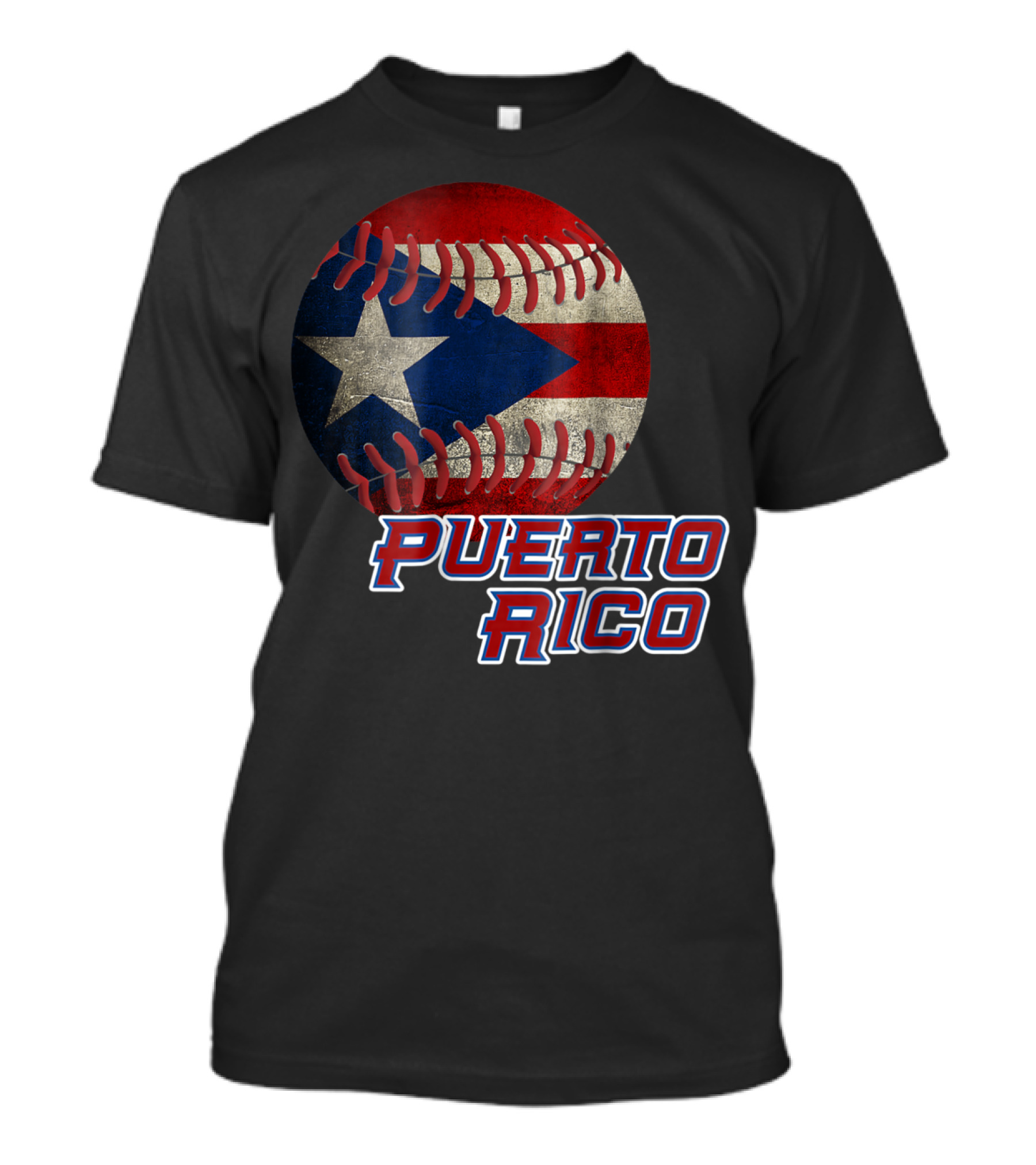 Boricua Pride Puerto Rico Flag Baseball T-Shirt