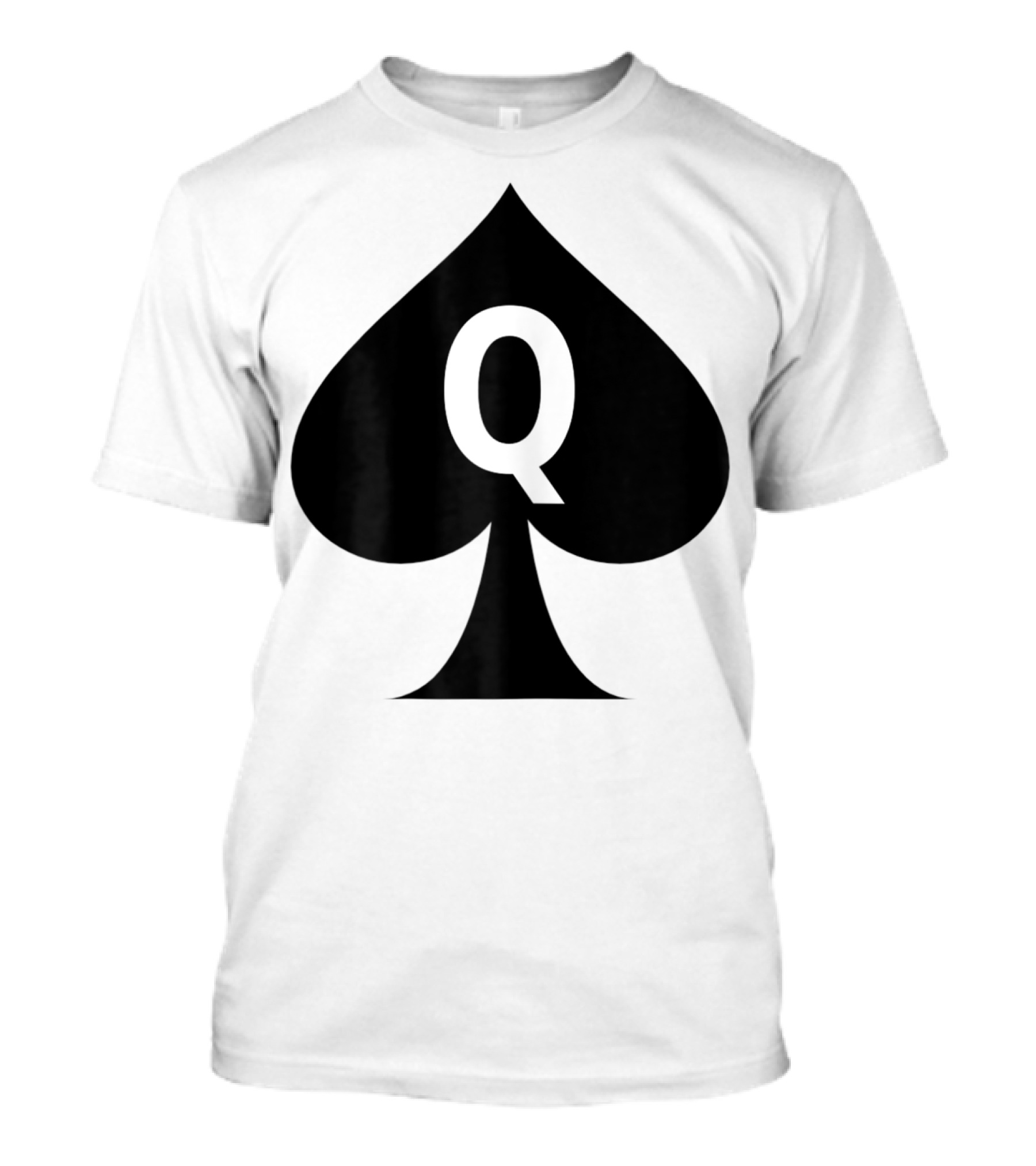 Queen Of Spades Q Symbol Hotwife Clothing T-Shirt