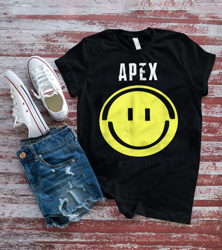 APEX Happy Pathfinder Game Smiley Face T-Shirt