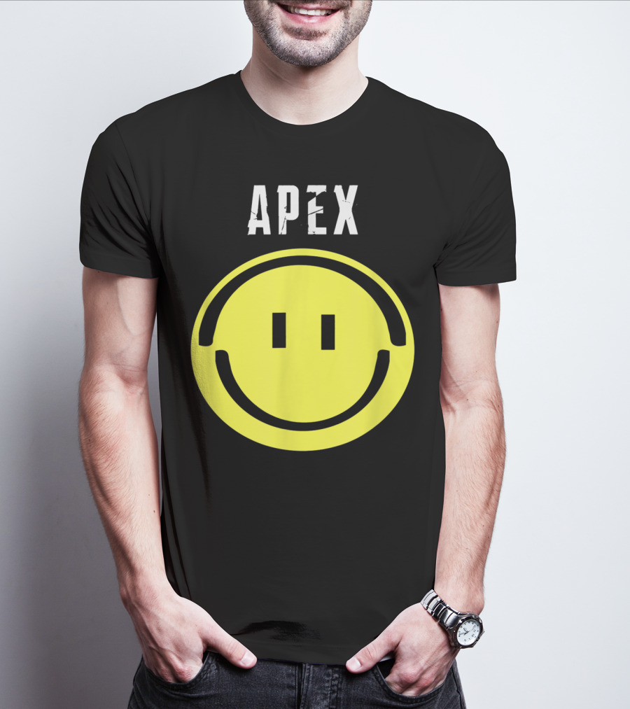 APEX Happy Pathfinder Game Smiley Face T-Shirt