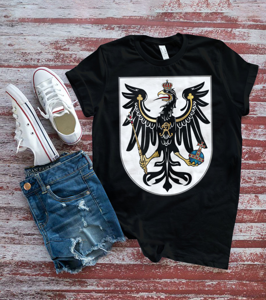 Kingdom Of Prussia Prussian Eagle Coat Of Arms Crest T-Shirt