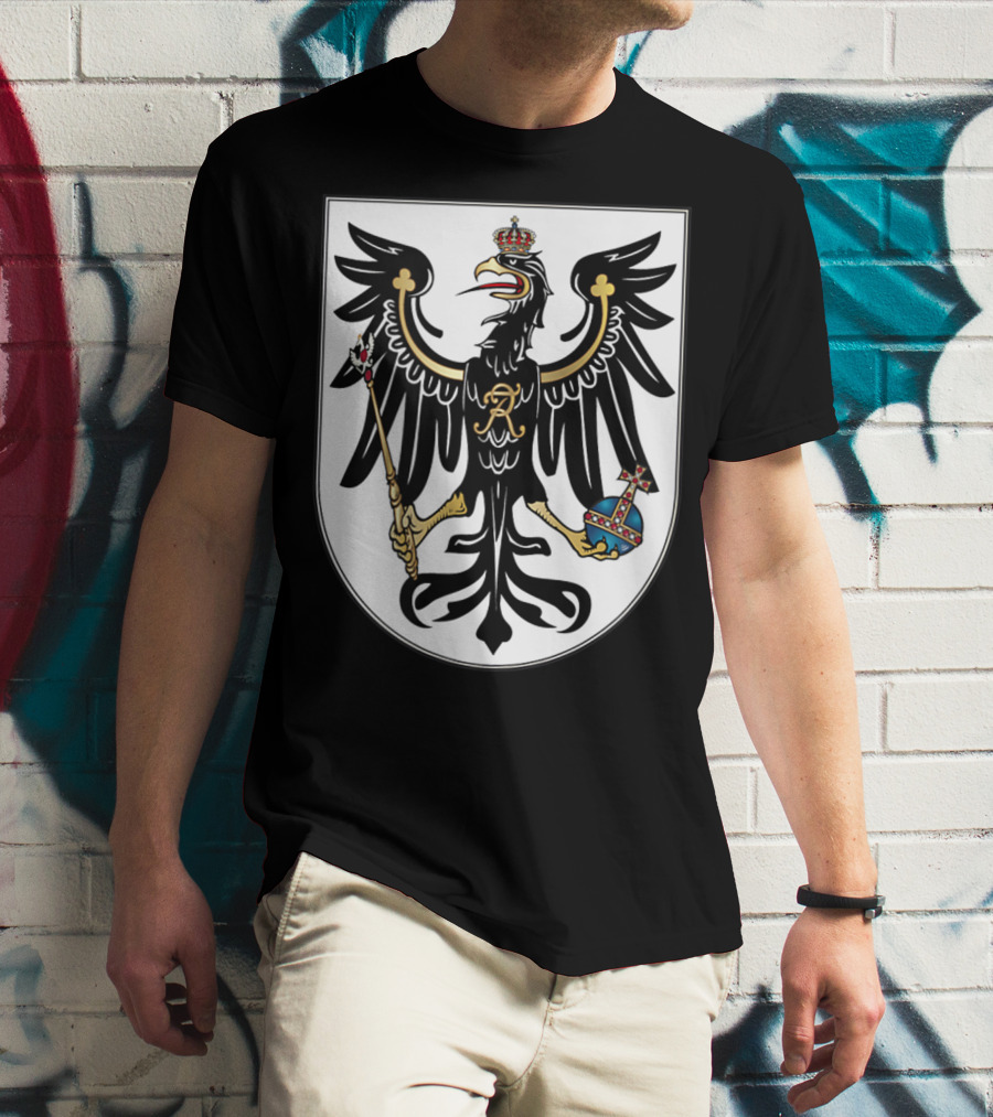 Kingdom Of Prussia Prussian Eagle Coat Of Arms Crest T-Shirt