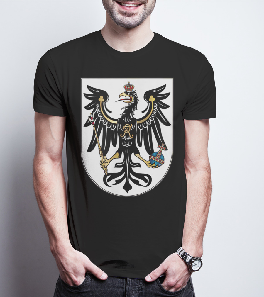 Kingdom Of Prussia Prussian Eagle Coat Of Arms Crest T-Shirt