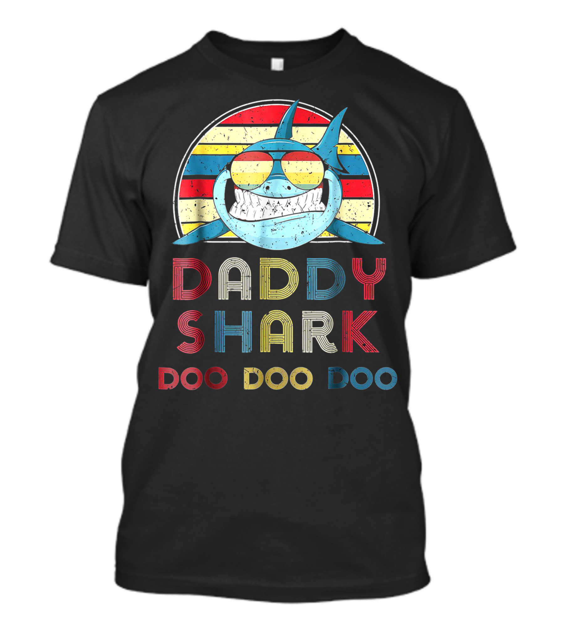 Daddy Shark Doo Doo Doo Vintage T-Shirt