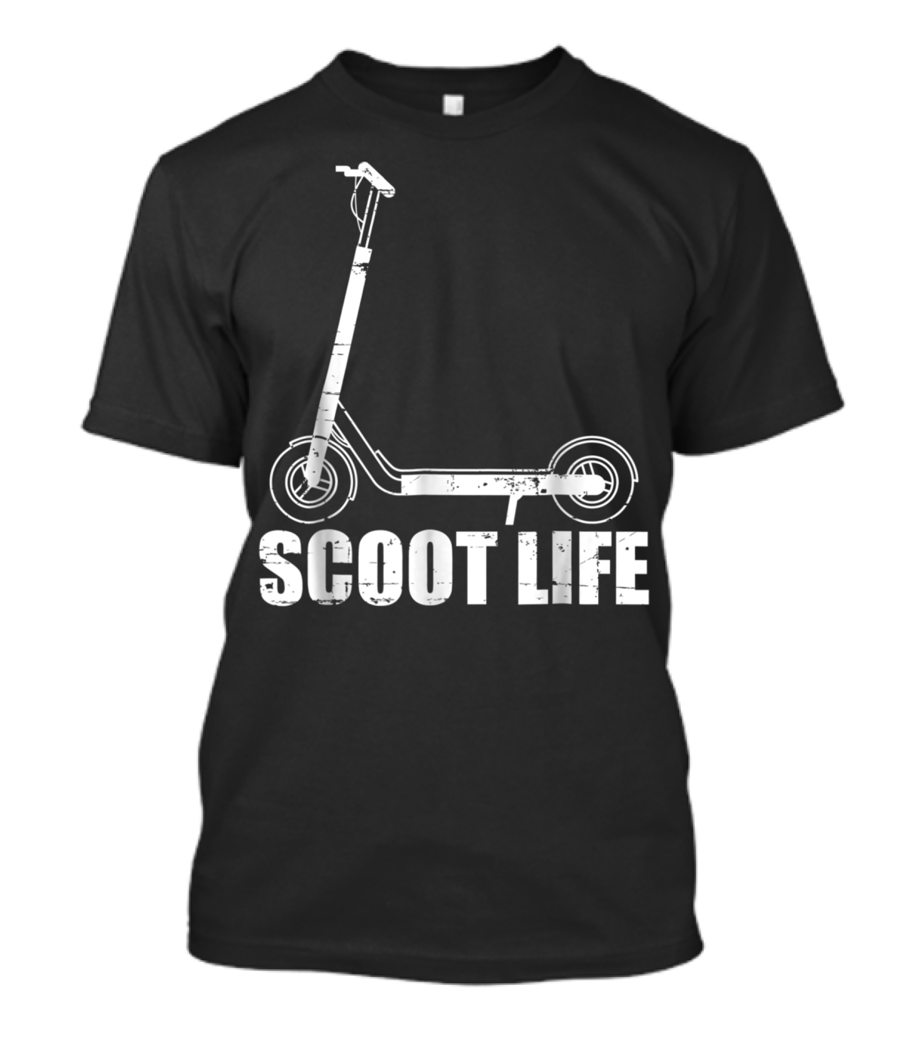 Scoot Life Kick Scooter Riders Mens T-Shirt