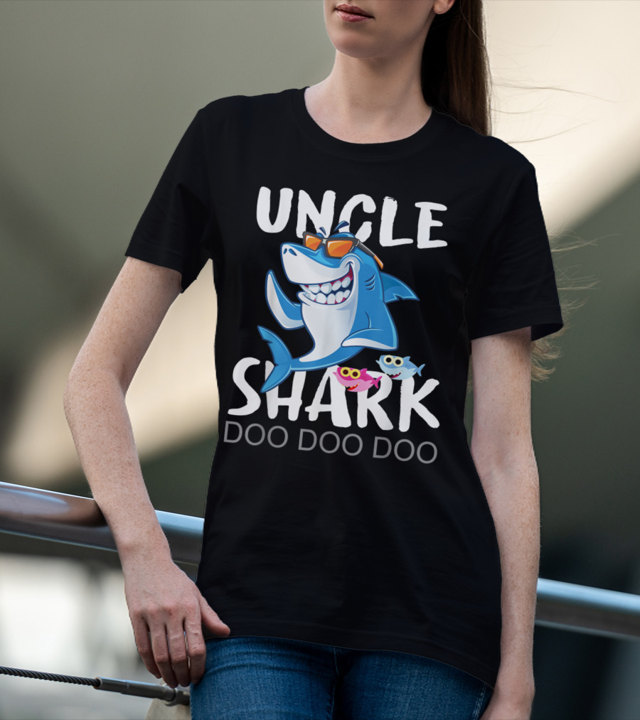 UNCLE SHARK DOO DOO DOO From Wife T-Shirt