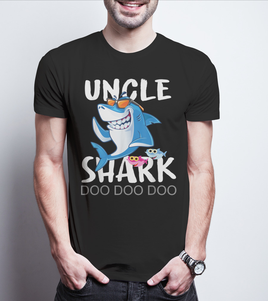 UNCLE SHARK DOO DOO DOO From Wife T-Shirt