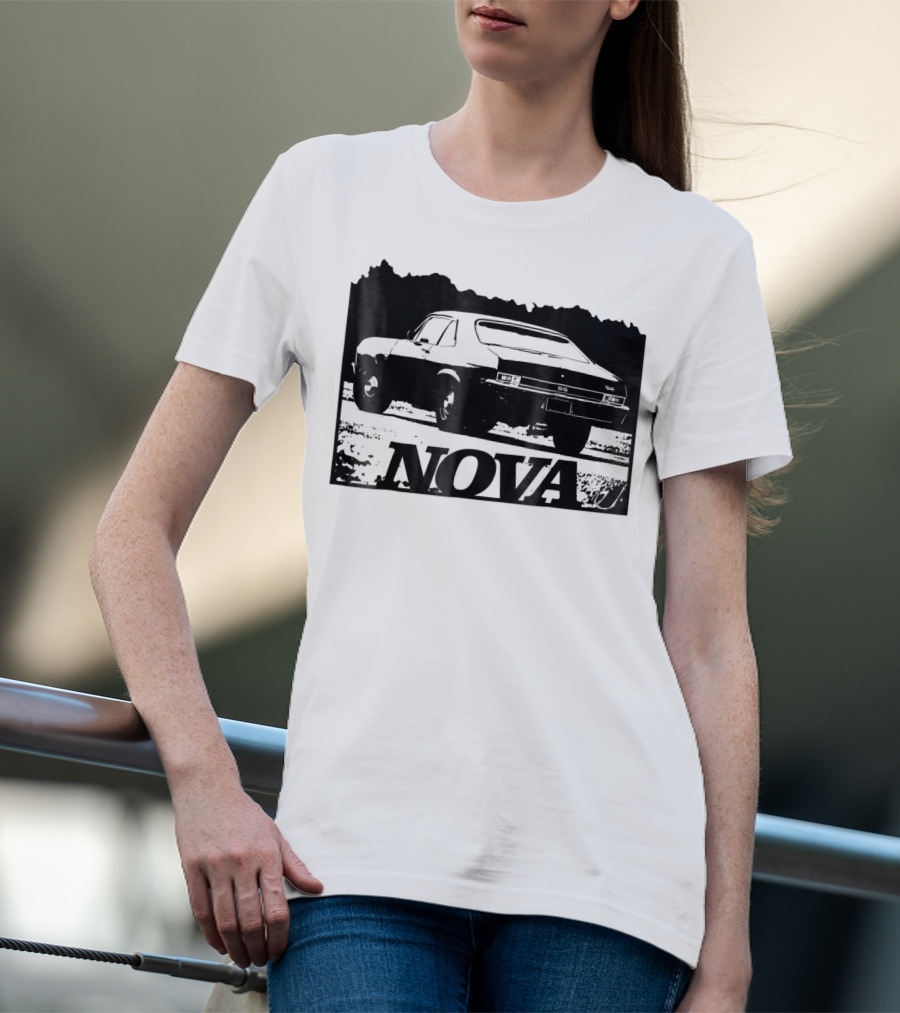 Nova Muscle Car 1968 Show Classic Auto T-Shirt