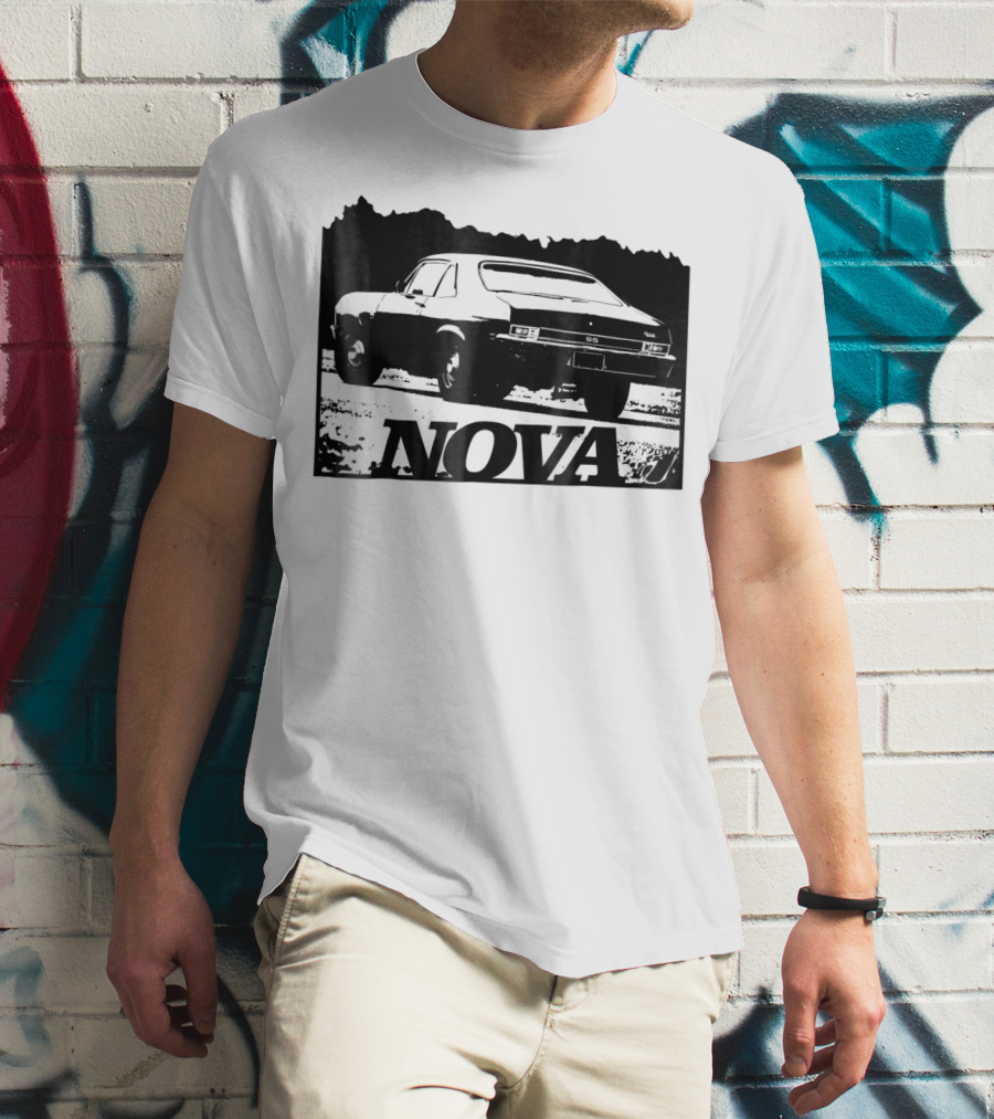 Nova Muscle Car 1968 Show Classic Auto T-Shirt