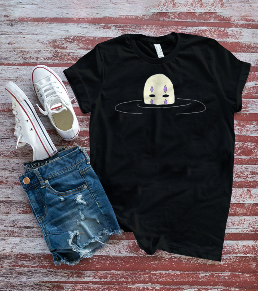 No Face Spirited Away Pastel Aesthetic Grunge Floating Mask T-Shirt