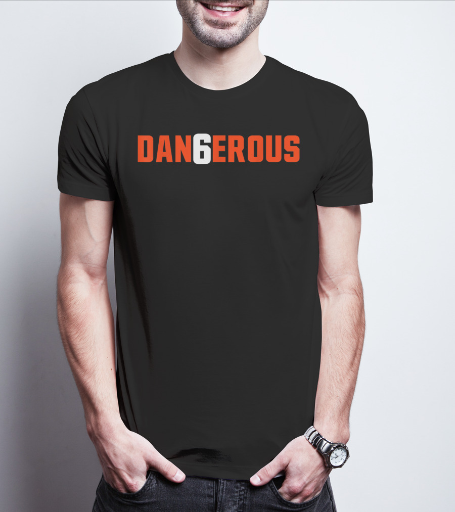 Dangerous Ohio Cleveland Football Fan Six T-Shirt