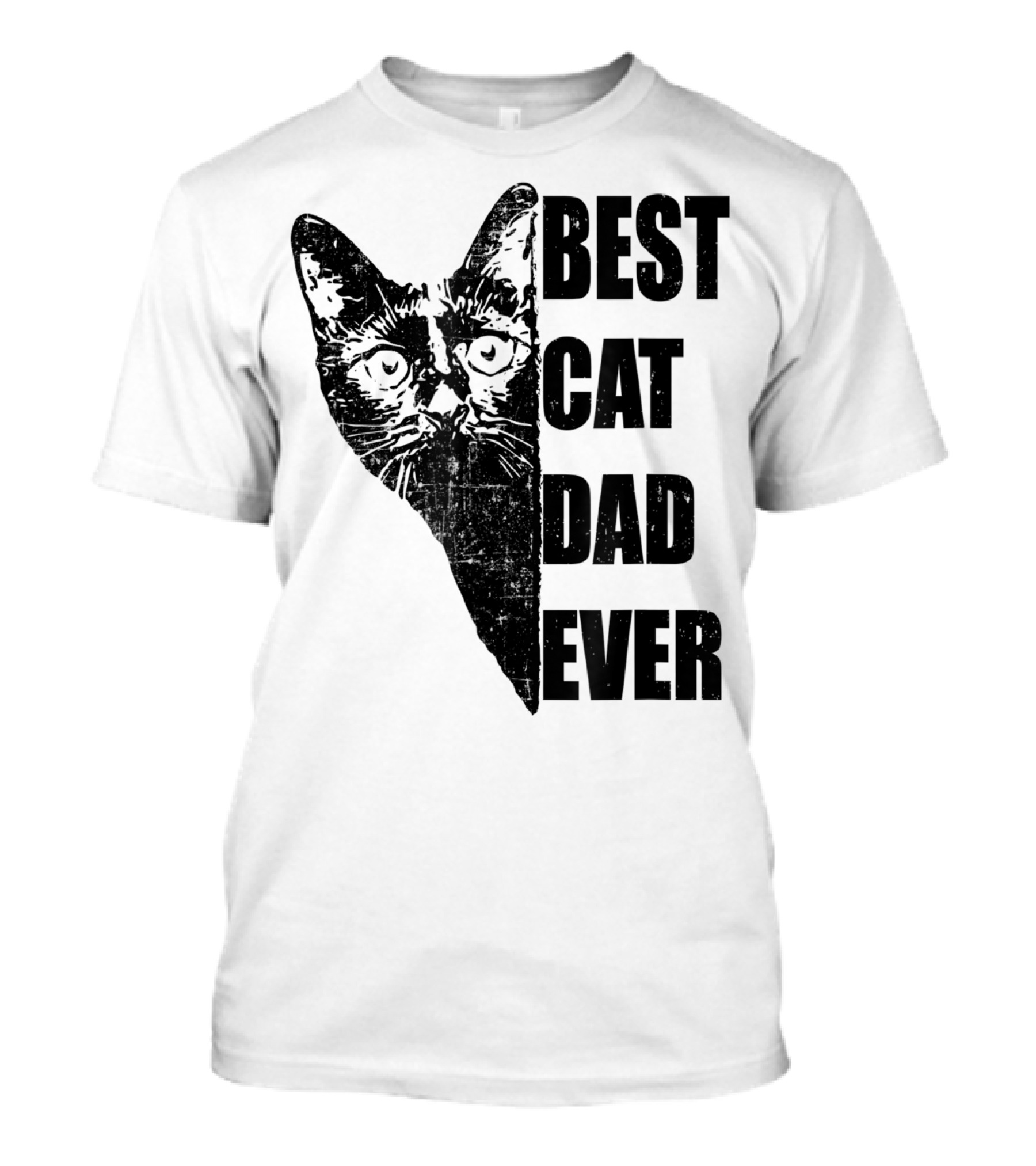 BEST CAT DAD EVER T-Shirt