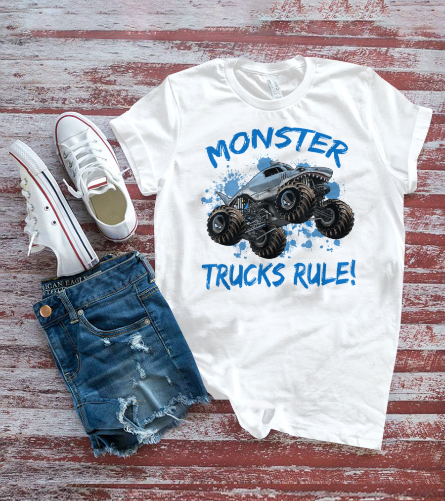 MONSTER TRUCKS RULE T-Shirt