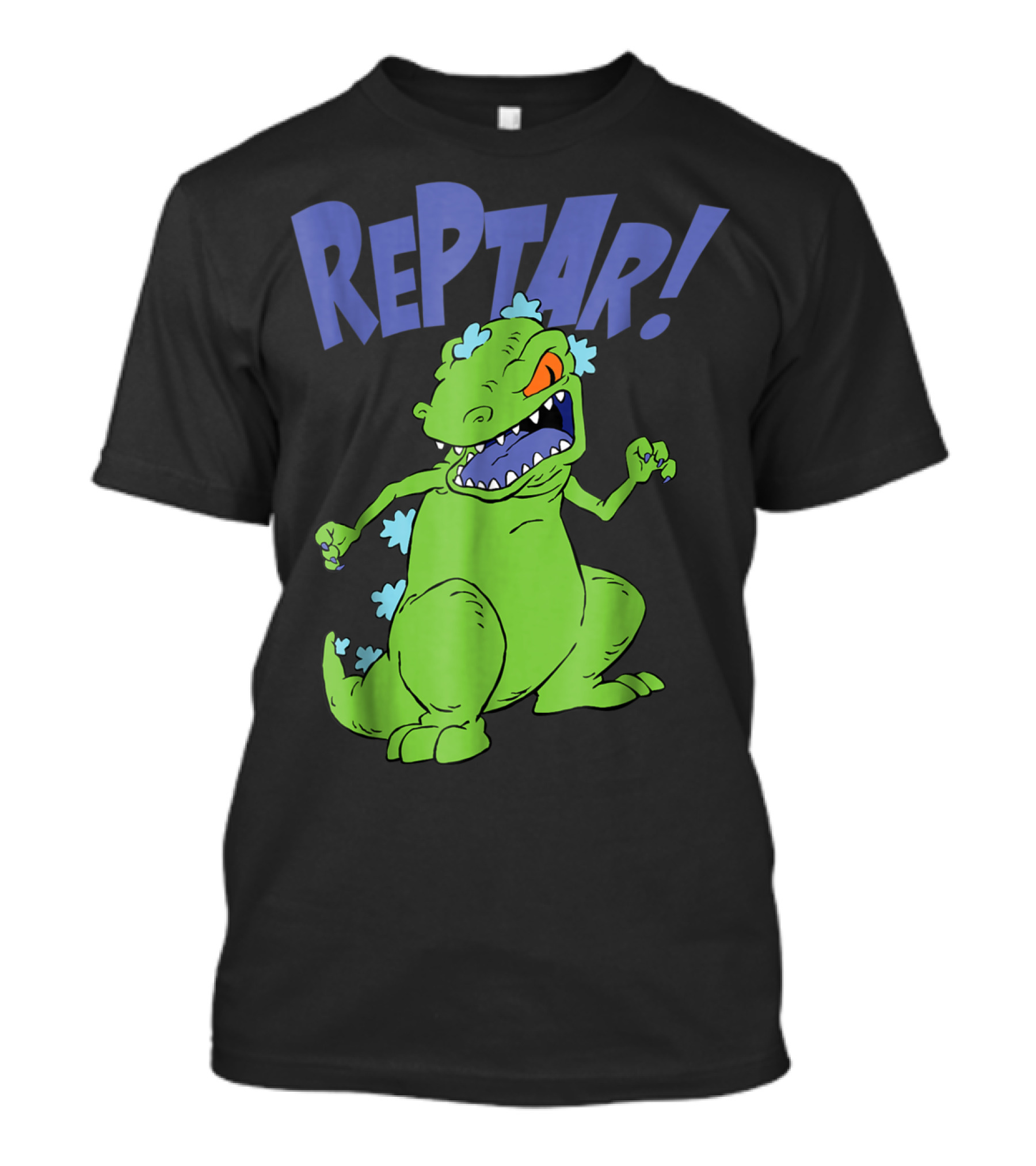 Reptar Rugrats Nickelodeon Animated Dinosaur Character T-Shirt