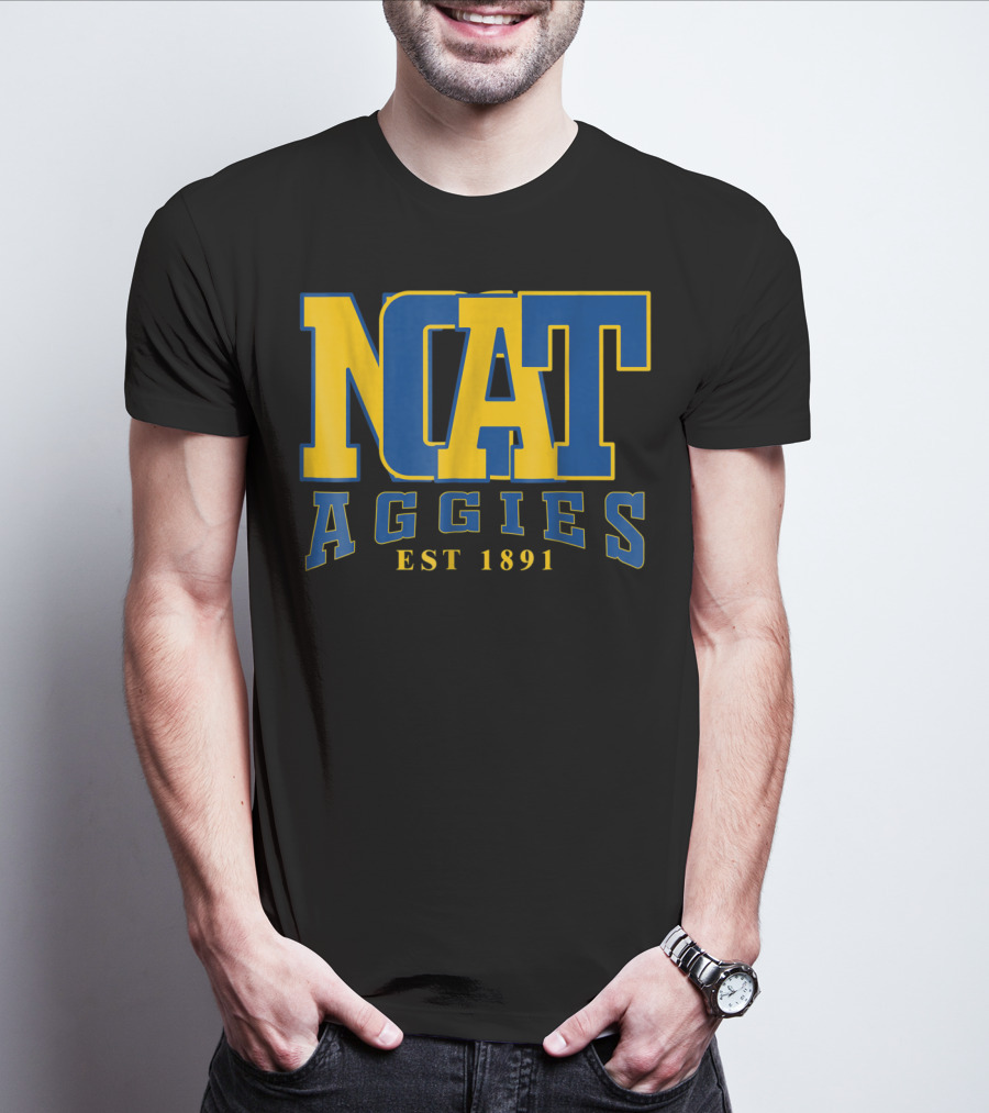 NCAT Aggies EST 1891 North Carolina A&T State University HBCU T-Shirt