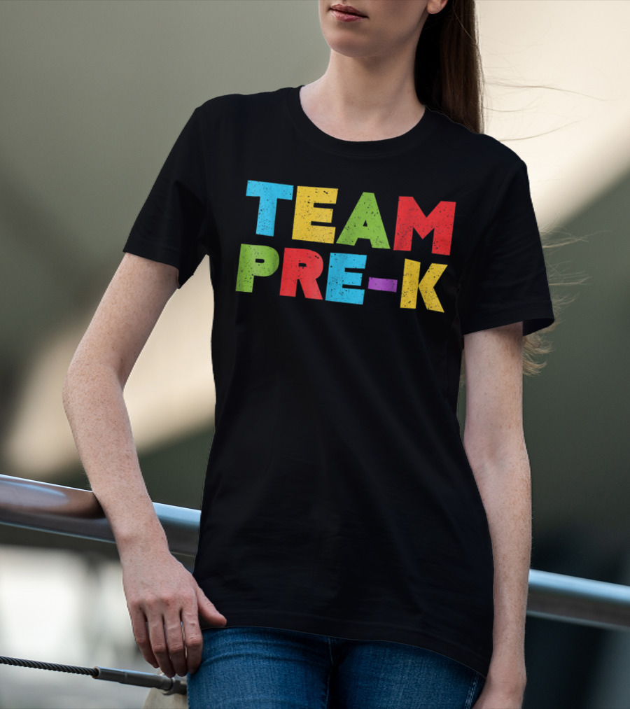 Team Pre K Teacher Back To School T-Shirt