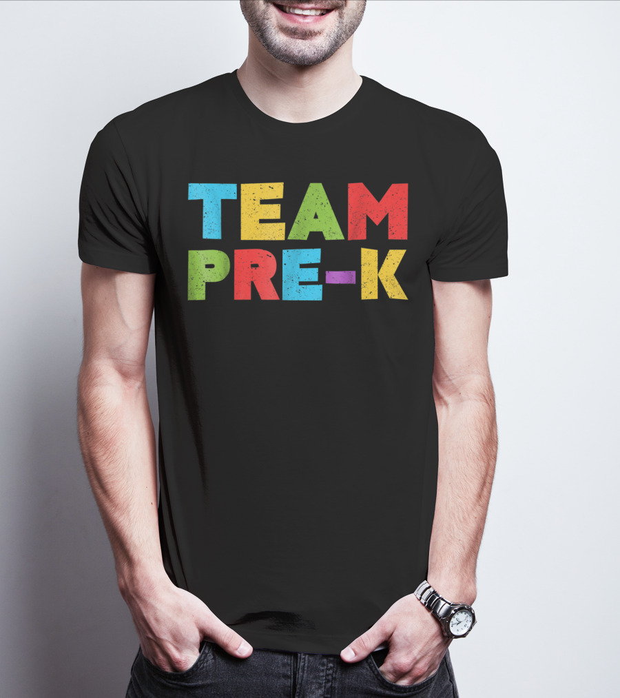 Team Pre K Teacher Back To School T-Shirt