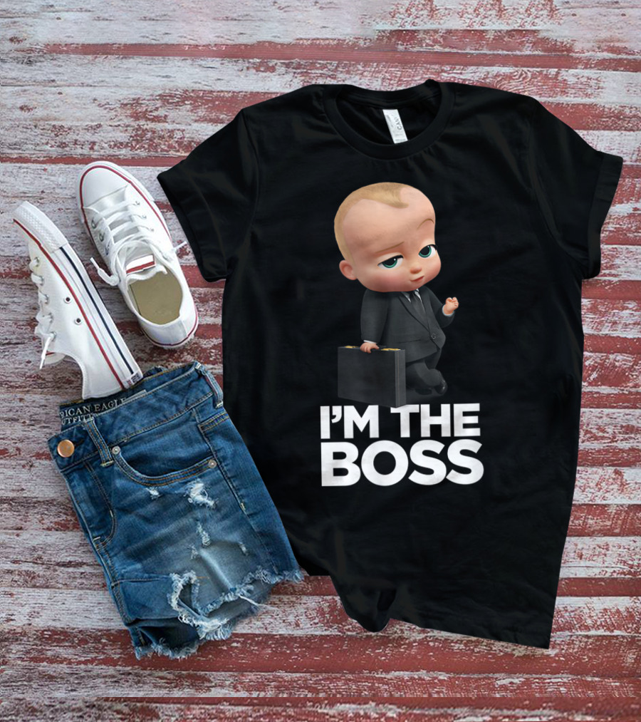 The Boss Baby I'm The Boss Suitcase Character T-Shirt
