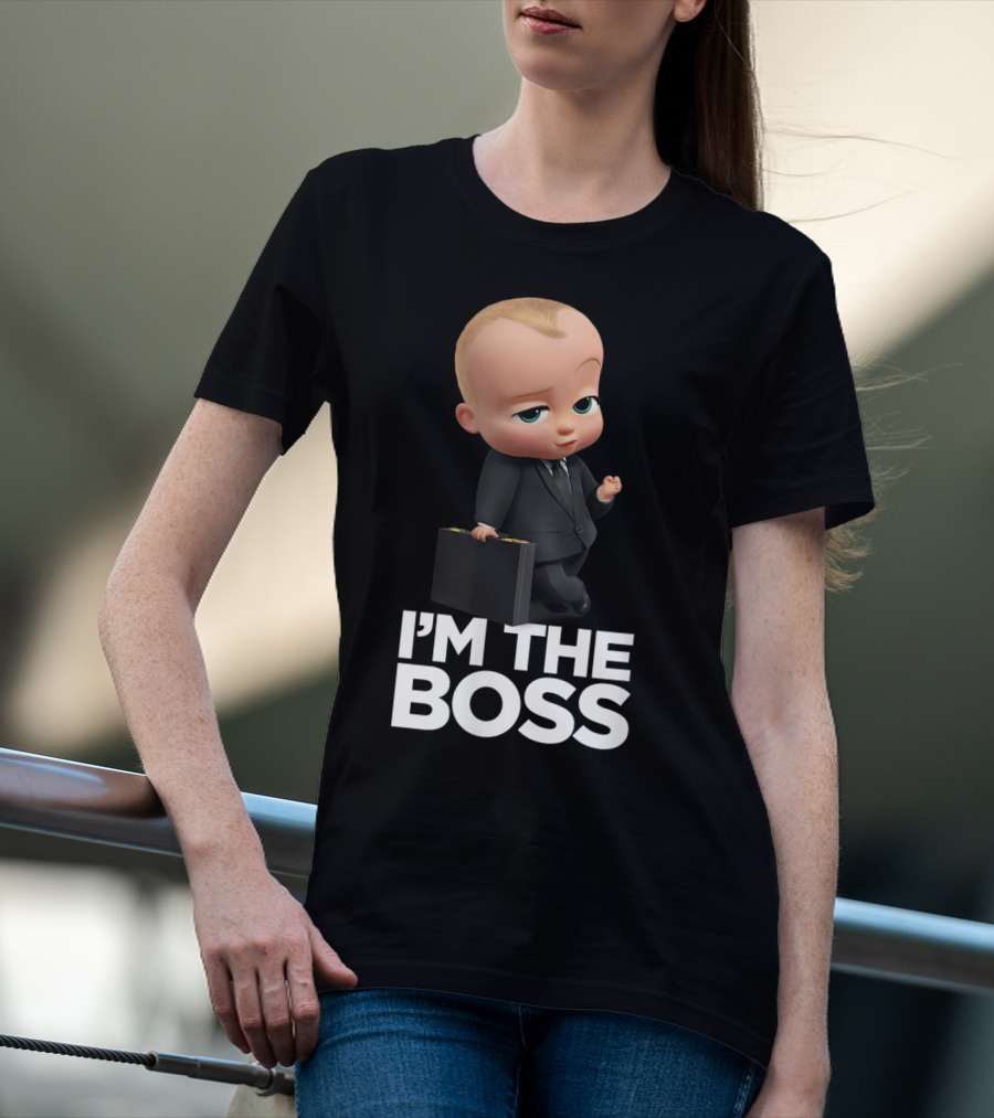 The Boss Baby I'm The Boss Suitcase Character T-Shirt