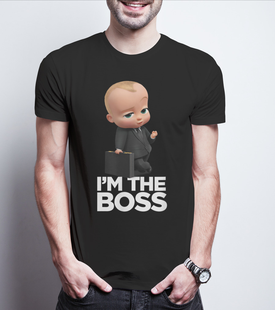 The Boss Baby I'm The Boss Suitcase Character T-Shirt