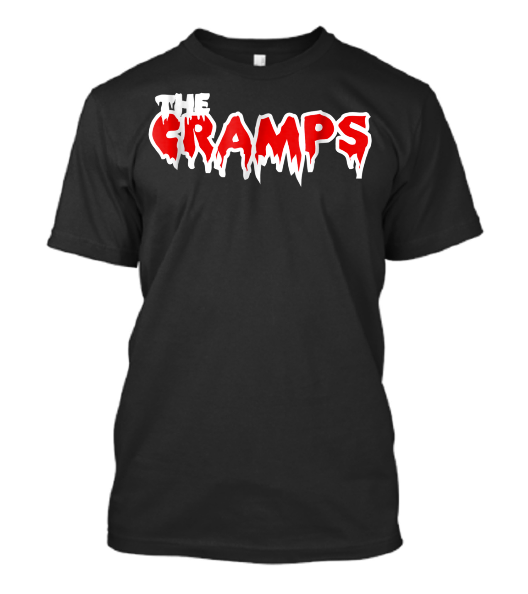 The Cramps Horror Drip Text T-Shirt